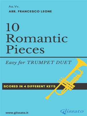 cover image of 10 Easy Romantic Pieces (Trumpet Duet)